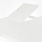 Extendable Outdoor Table up to 160 cm in Aluminium, Homemotion - Andries Viadurini