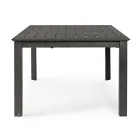 Extendable Outdoor Table up to 160 cm in Aluminium, Homemotion - Andries Viadurini