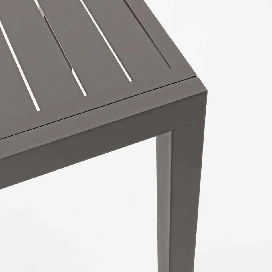Extendable Outdoor Table Up to 240 cm in Aluminum, Homemotion - Arold Viadurini