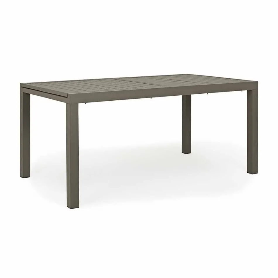 Extendable Outdoor Table Up to 240 cm in Aluminum, Homemotion - Arold Viadurini