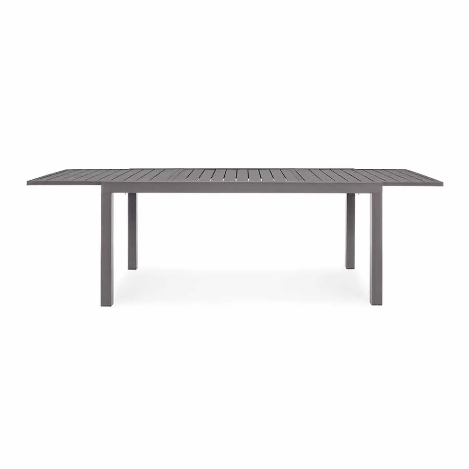 Extendable Outdoor Table Up to 240 cm in Aluminum, Homemotion - Arold Viadurini