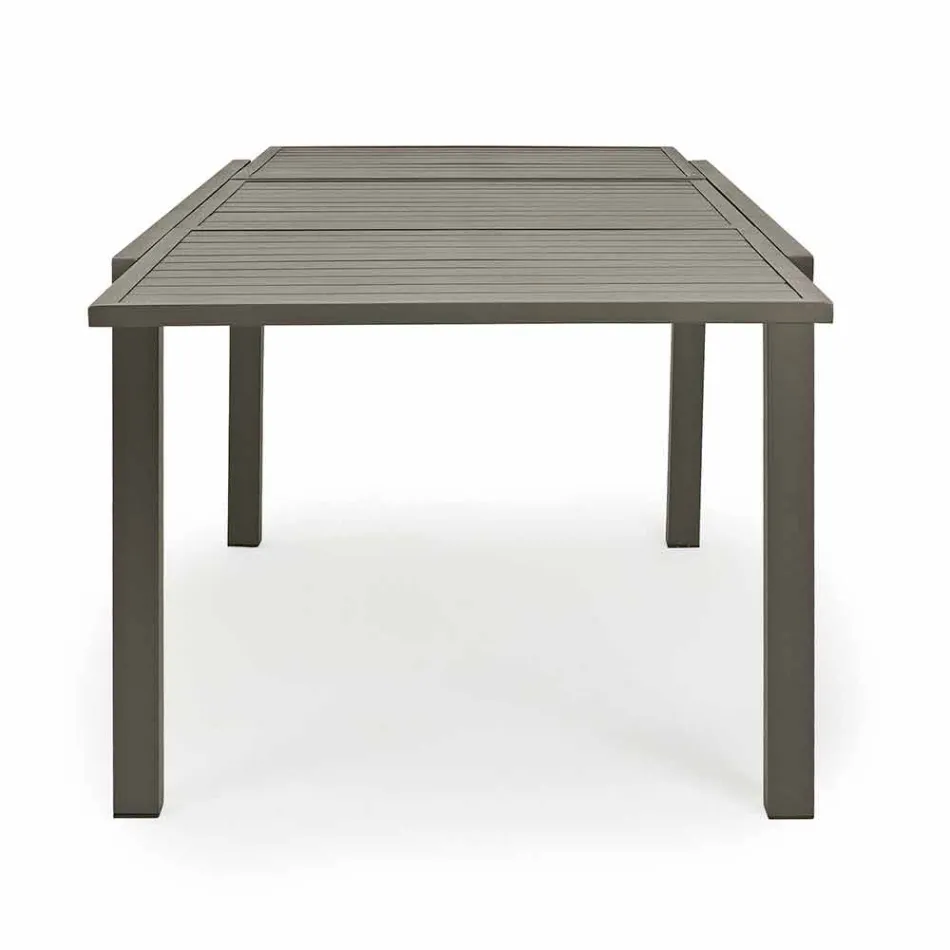 Extendable Outdoor Table Up to 240 cm in Aluminum, Homemotion - Arold Viadurini