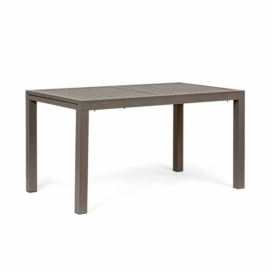 Extendable Outdoor Table Up to 240 cm in Aluminum, Homemotion - Arold Viadurini