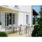 Extendable Outdoor Table Up to 280 cm in Metal Made in Italy - Dego Viadurini