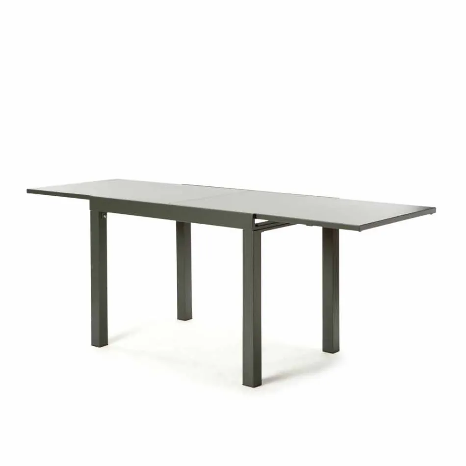 Extendable Outdoor Table Up to 280 cm in Metal Made in Italy - Dego Viadurini