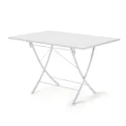 Galvanized Steel Outdoor Table Made in Italy - Blair Viadurini