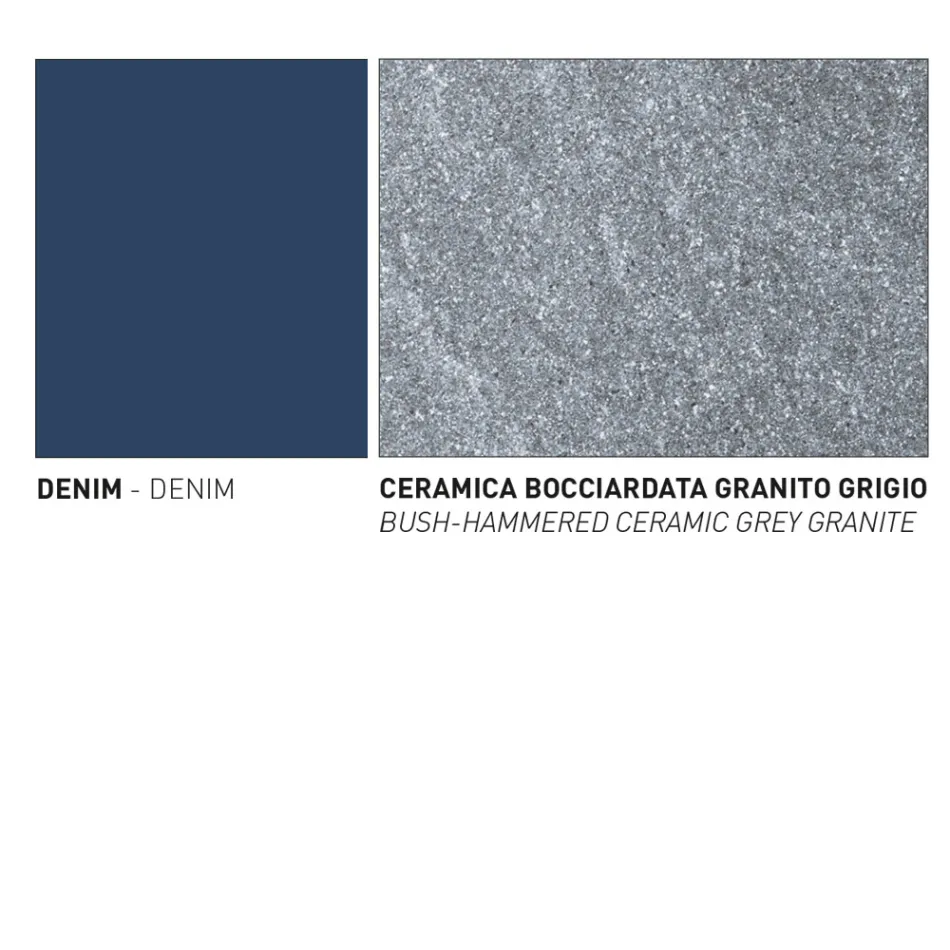 Outdoor Table Hpl Top or Ceramic Made in Italy - Plinto by Varaschin Viadurini