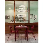 Square Outdoor Table Made in Italy - Benedict Viadurini