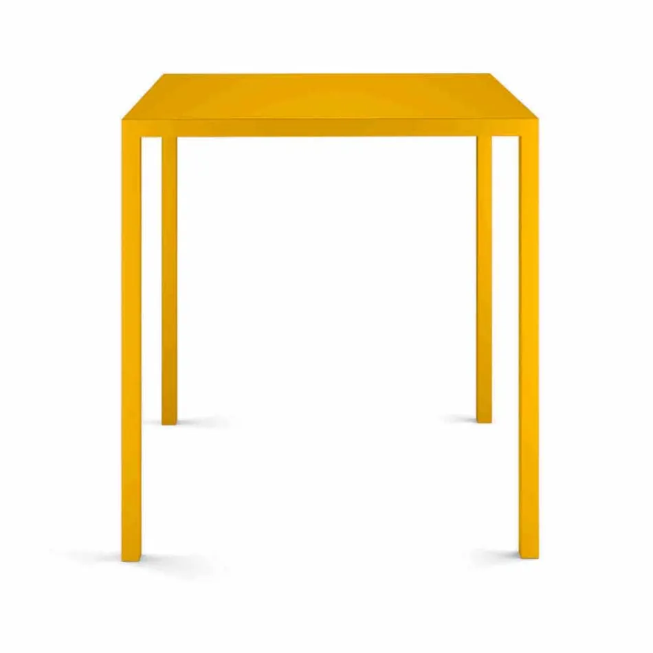 Square Outdoor Table Made in Italy - Benedict Viadurini