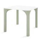 Garden Table in Hpl with Polyethylene Legs Made in Italy - Glen Viadurini