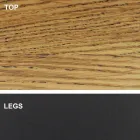 Barrel-shaped Dining Table with Veneered Top Made in Italy - Settimmio Viadurini