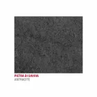 Barrel Dining Table in Laminam and Synthetic Marble Made in Italy - Brontolo Viadurini