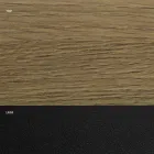 Barrel-shaped Dining Table in Wood Effect Laminate Made in Italy - Cave Viadurini