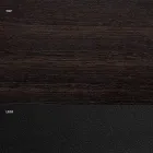 Barrel-shaped Dining Table in Wood Effect Laminate Made in Italy - Cave Viadurini