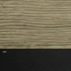 Barrel-shaped Dining Table in Wood Effect Laminate Made in Italy - Cave Viadurini