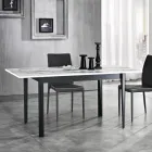 Dining Table Extendable to 180 cm in Beech Made in Italy - Otiello Viadurini