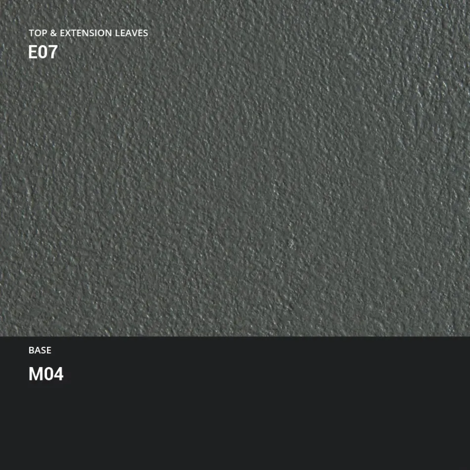 Metal Dining Table Extendable to 310 cm Made in Italy - Euclide Viadurini