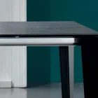 Extendable Dining Table to 325 cm in Laminate Made in Italy - Seventies Viadurini