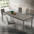 Extendable Dining Table Up to 240 cm in Fenix Made in Italy - Fantastic
