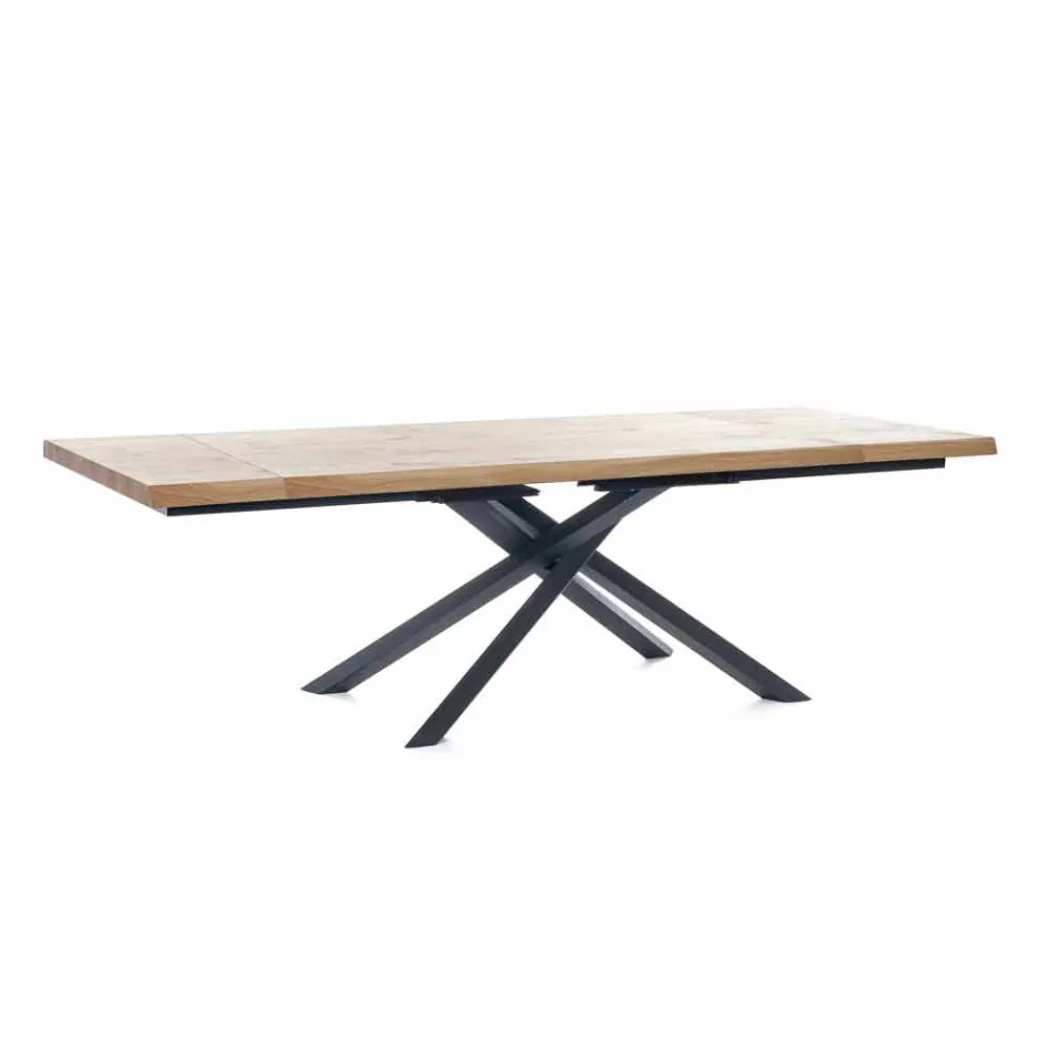 Extendable Dining Table Up to 240 cm in Wood Made in Italy - Xino Viadurini