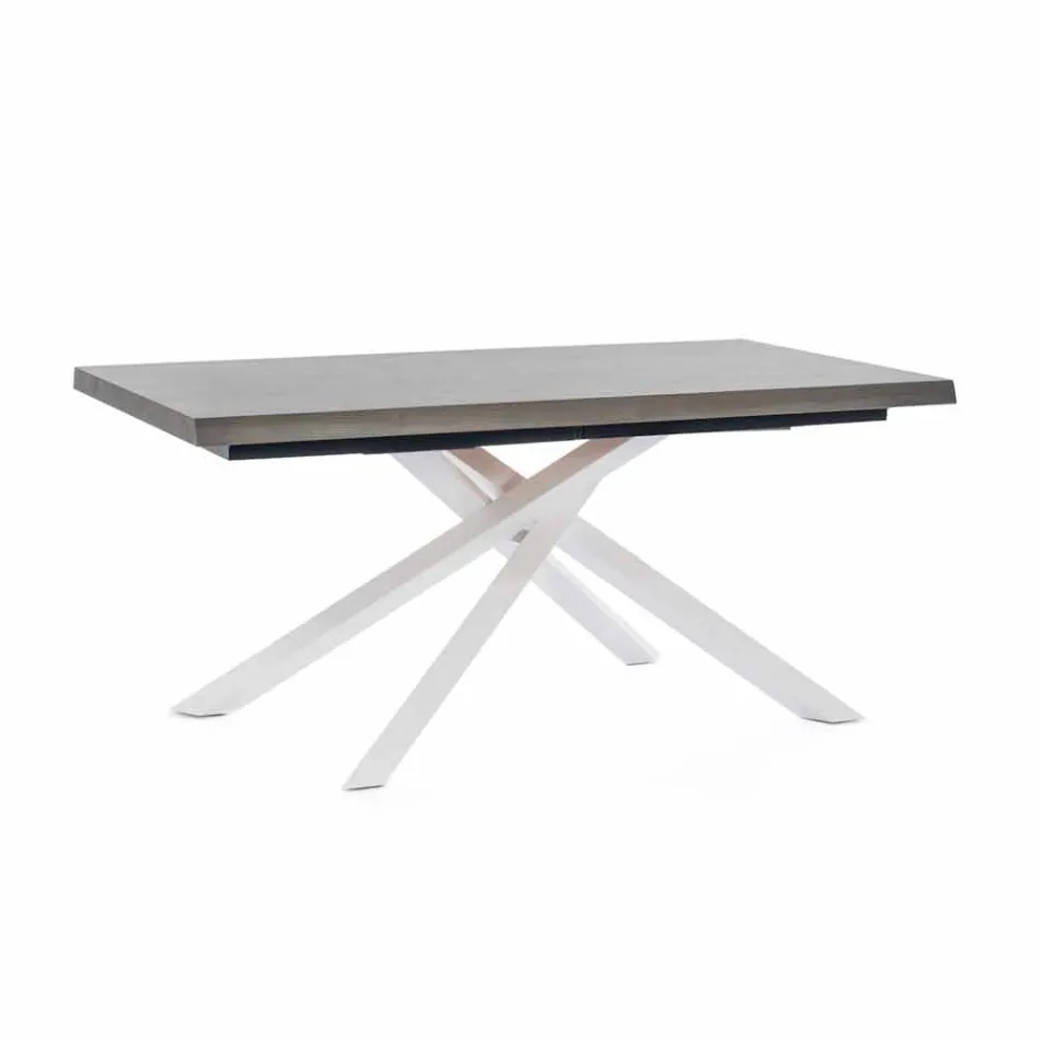 Extendable Dining Table Up to 240 cm in Wood Made in Italy - Xino Viadurini