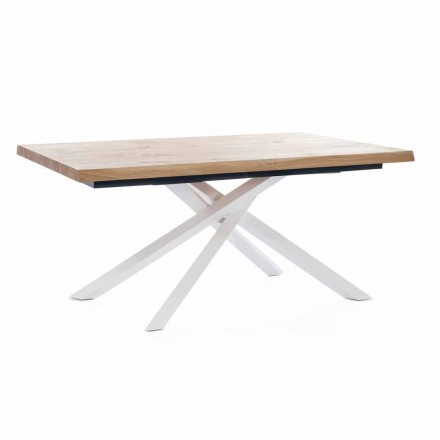 Extendable Dining Table Up to 240 cm in Wood Made in Italy - Xino Viadurini