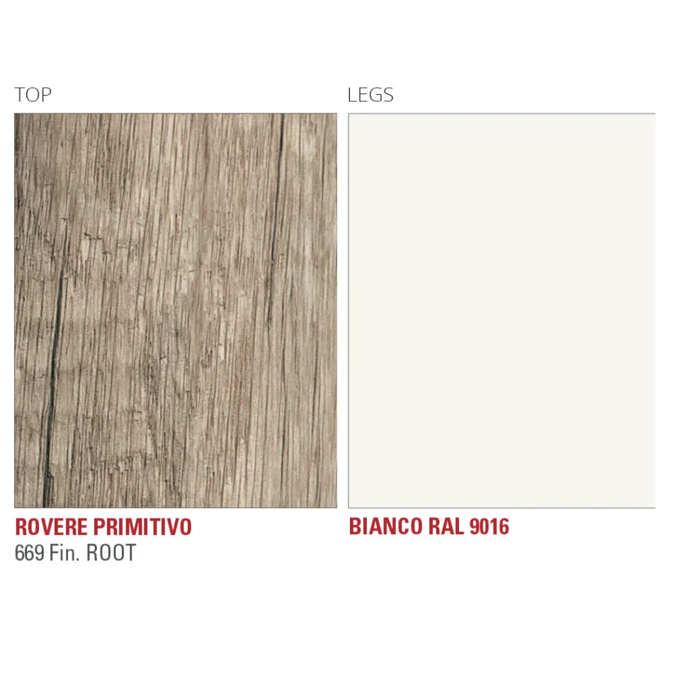 Extendable Dining Table up to 252 cm in HPL Made in Italy - Efisto Viadurini