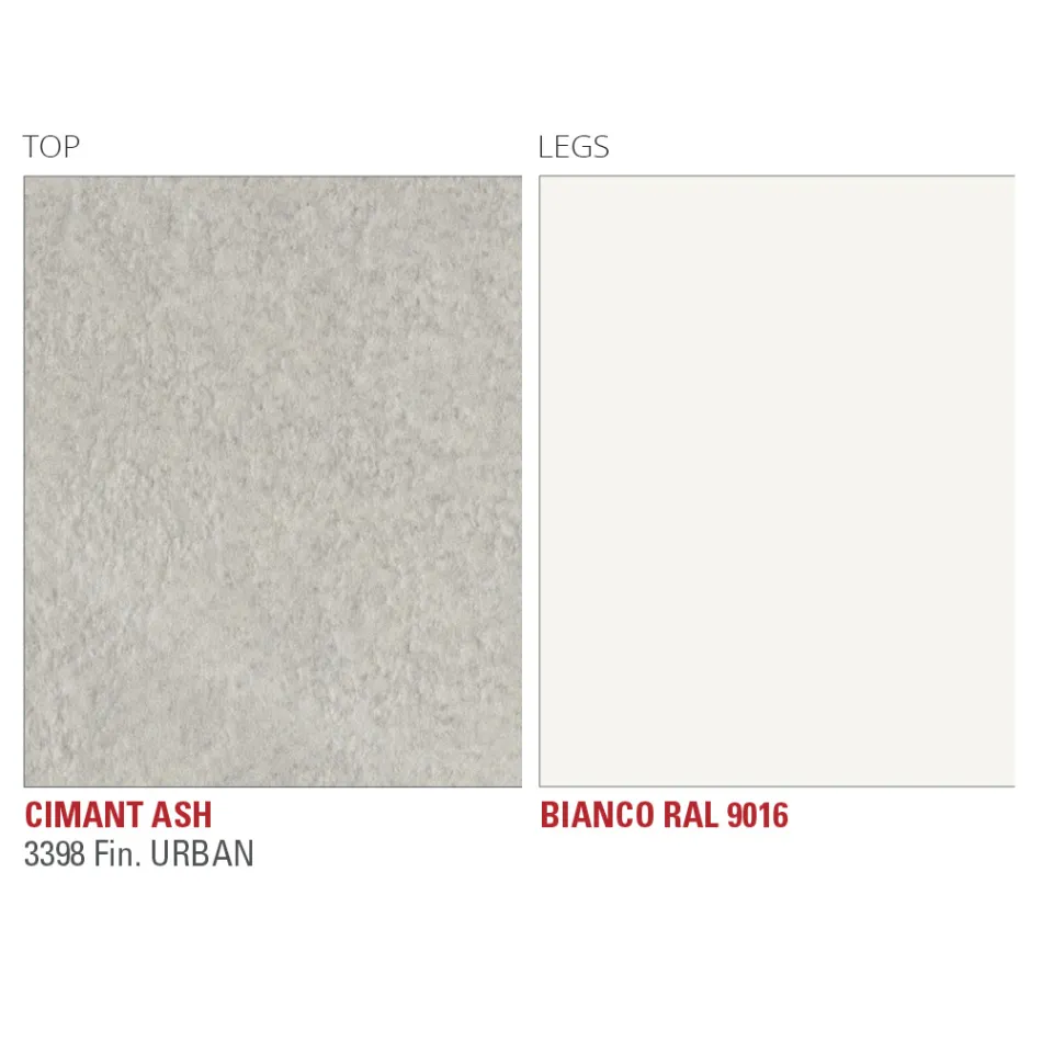 Extendable Dining Table up to 252 cm in Hpl Made in Italy - Efisto Viadurini