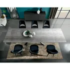 Extendable Dining Table up to 278 cm in Laminam Made in Italy - Settimmio Viadurini