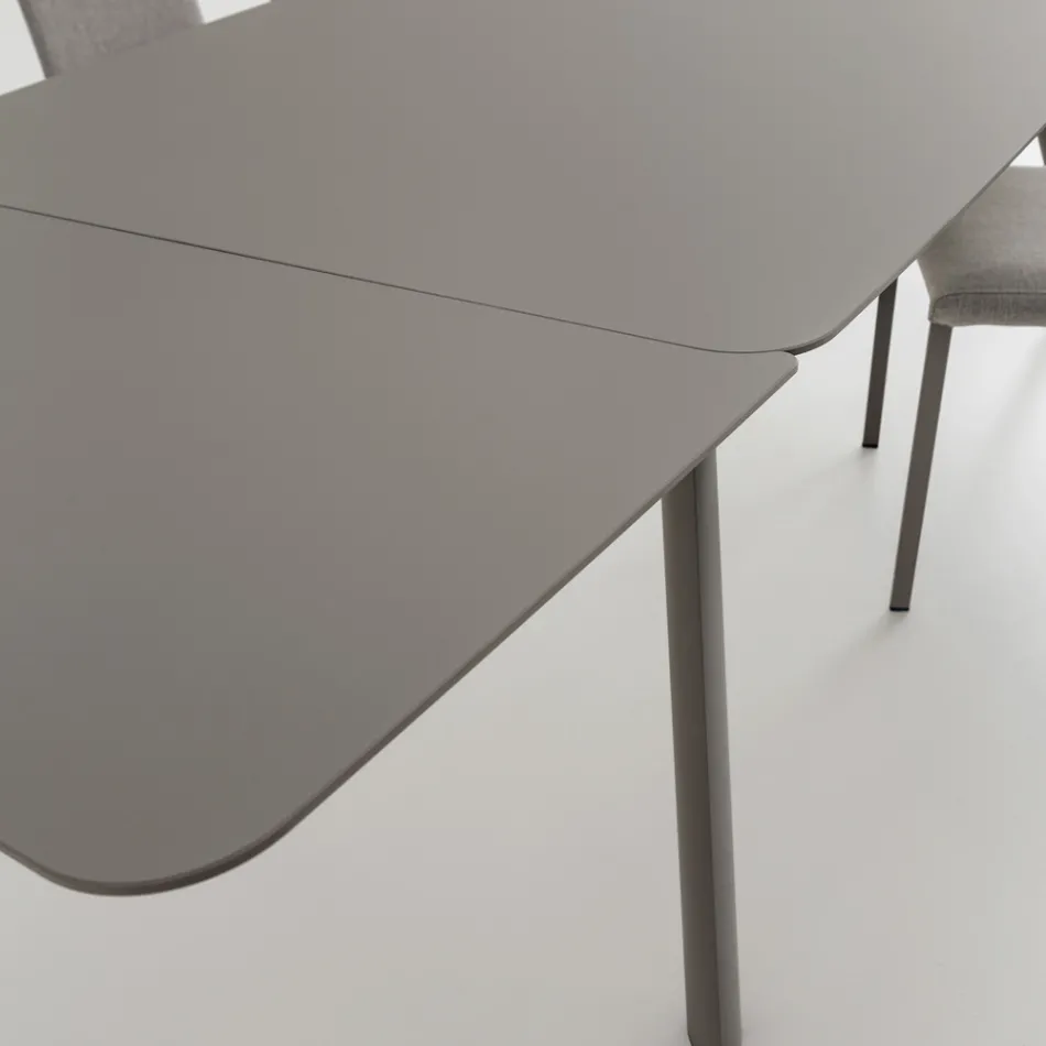 Extendable Dining Table up to 280 cm in Fenix Made in Italy - Lingotto Viadurini