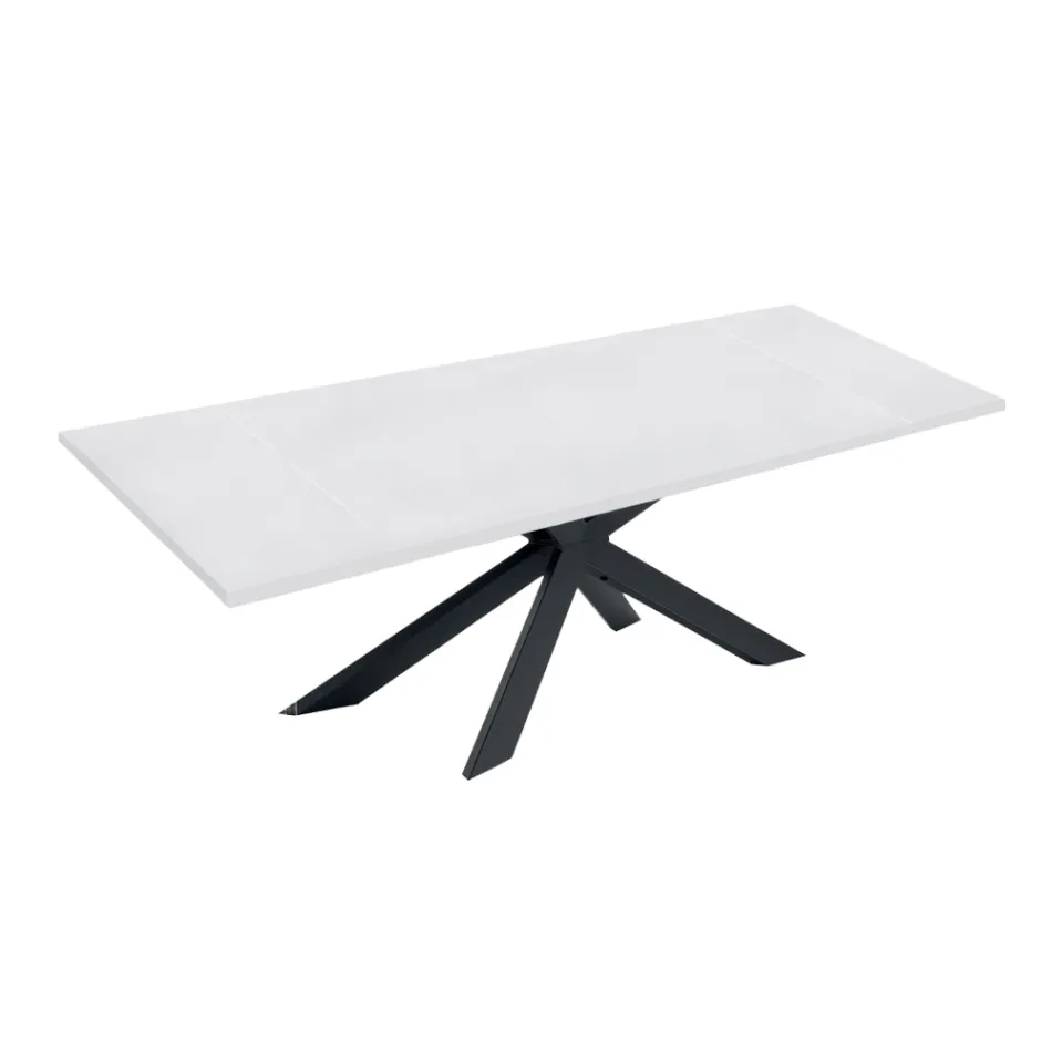 Extendable Dining Table up to 300 cm in Laminate Made in Italy - Grotta Viadurini