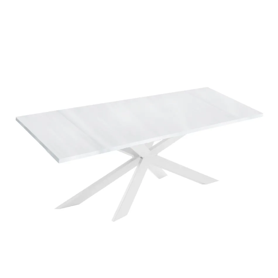 Extendable Dining Table up to 300 cm in Laminate Made in Italy - Grotta Viadurini