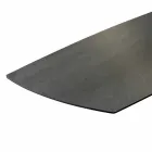 Design Dining Table in Ceramic and Smoked Glass Base Made in Italy - Random Viadurini