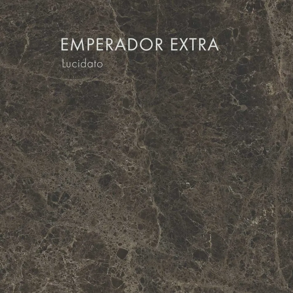 Dining Table in Porcelain Stoneware and Metal Made in Italy - Emilio Viadurini