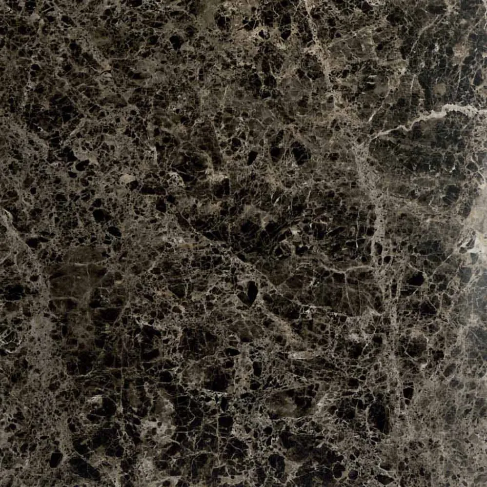 Dining Table in Hypermarble and Steel Made in Italy, High Quality - Ezzellino Viadurini