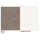 Dining Table in Laminam with Aluminum Structure Made in Italy - Bavaria Viadurini