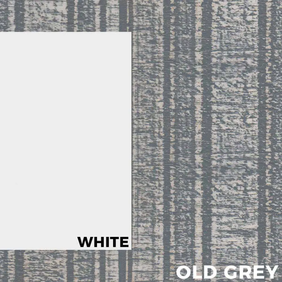 Modern Design Outdoor Wood and Aluminum Dining Table - Ganges Viadurini