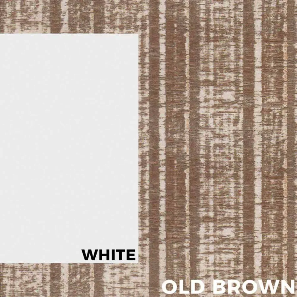 Modern Design Outdoor Wood and Aluminum Dining Table - Ganges Viadurini