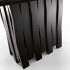 Mdf design wooden dining table made in Italy, Egisto Viadurini