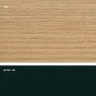 Dining table in MDF wood and modern metal made in Italy, Dionigi Viadurini