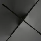 Oval Dining Table with Glass Top and Base Made in Italy - Tiseo Viadurini