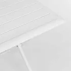 Outdoor Dining Table in Aluminum with Folding Structure - Hunt Viadurini