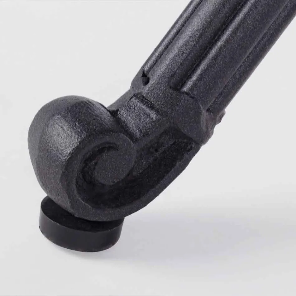 Outdoor Dining Table in White or Anthracite Painted Aluminum - Quick Viadurini