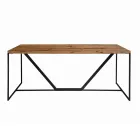 Dining Table Top in Solid Blockboard Made in Italy - Adelio Viadurini