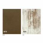 Modern Folding Dining Table in Wood and Metal Made in Italy - Menelao Viadurini