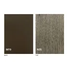 Modern Folding Dining Table in Wood and Metal Made in Italy - Menelao Viadurini