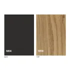 Round Extendable Dining Table with Wooden Top Made in Italy - Crodino Viadurini