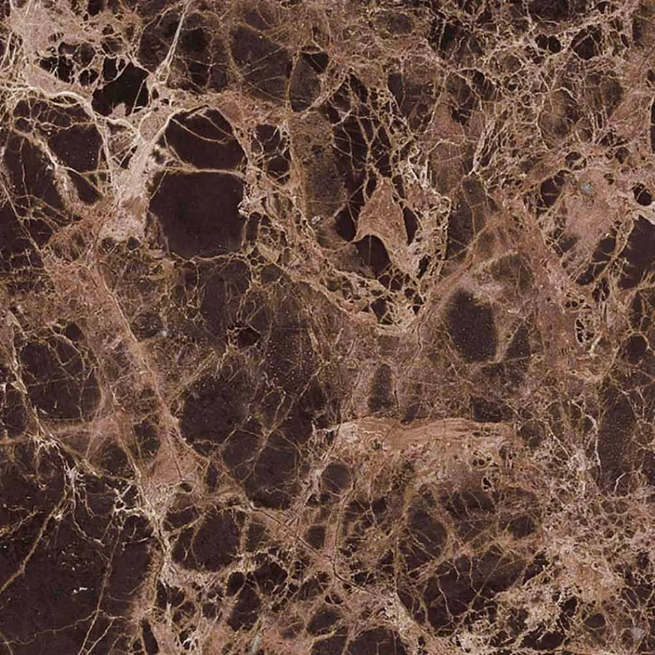 Round Dining Table in Marble and Painted Aluminum Made in Italy - Superb Viadurini