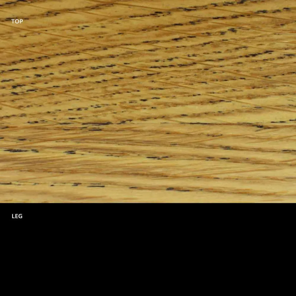 Round Dining Table with Fine Veneered Top Made in Italy - Dollars Viadurini