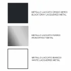 Extendable Design Table Up to 294 cm in Wood and Metal Made in Italy - Nuzzo Viadurini